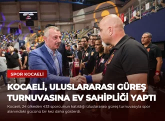 Kocaeli, Uluslararası Güreş Turnuvasına Ev Sahipliği Yaptı