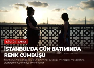 İstanbul’da Gün Batımında Renk Cümbüşü