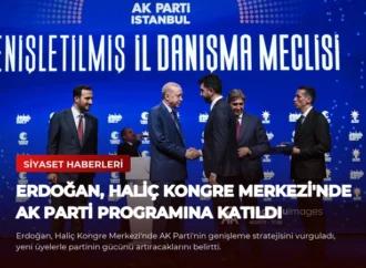 Erdoğan, Haliç Kongre Merkezi’nde AK Parti Programına Katıldı