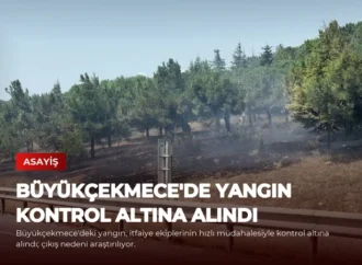 Büyükçekmece’de Yangın Kontrol Altına Alındı