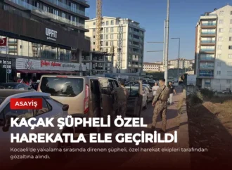 Kaçak Şüpheli Özel Harekatla Ele Geçirildi
