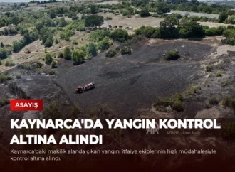 Kaynarca’da Yangın Kontrol Altına Alındı