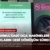 İstanbul’daki DOA Makineleri ile Atıkların Geri Dönüşüm Süreci