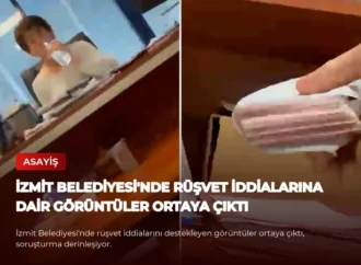 İzmit Belediyesi’nde Rüşvet İddialarına Dair Görüntüler Ortaya Çıktı